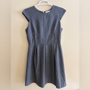 Esley Charcoal Cap Sleeve Dress